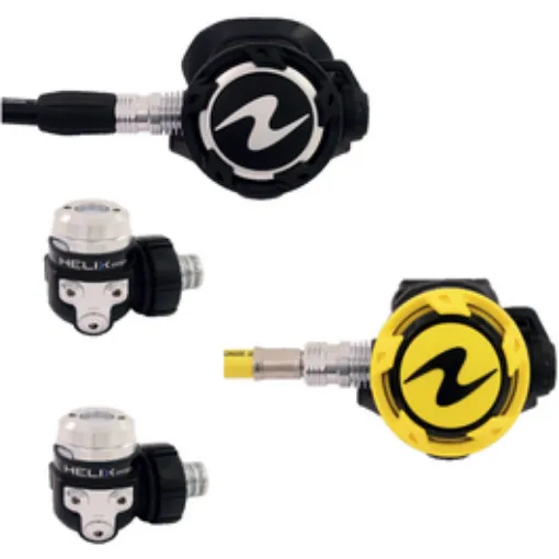 Picture of Aqualung Helix Pro Dive Regulator Pack + Aqualung Helix Partner Din Regulator