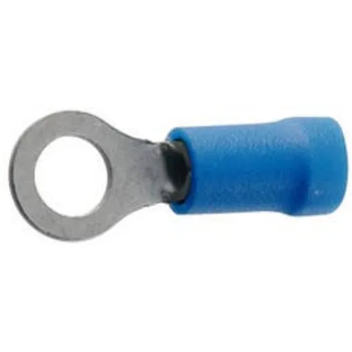 Picture of 6mm Eye Terminal Pack of 10 Blue - Euromarine