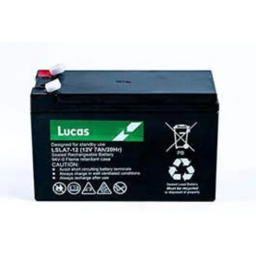 Picture of 12V 7Ah or 12Ah Battery - Lucas