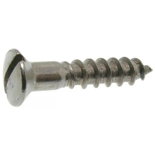 QBM - Wood Screw 5mm Countersunk Domed Slotted - product image