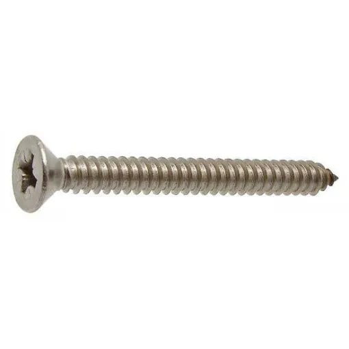 QBM - 4.2 mm Stainless Steel Countersunk Pozi Screws product image