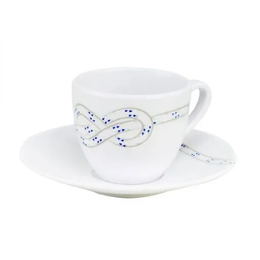 COULEUR MER - South Pacific Melamine Cup and Saucer Set - 5261009 product image