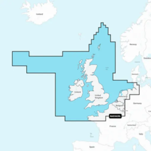 Picture of Navionics+ Card / Large Version / United Kingdom, Ireland and Netherlands / New Edition - Navionics