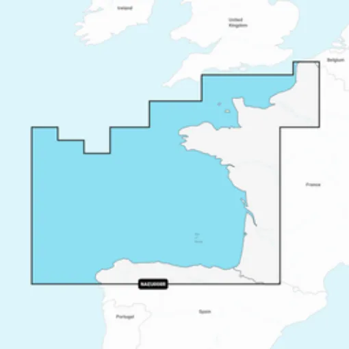 Picture of Navionics+ Card / Regular Version / Bay of Biscay and English Channel / New Edition - Navionics