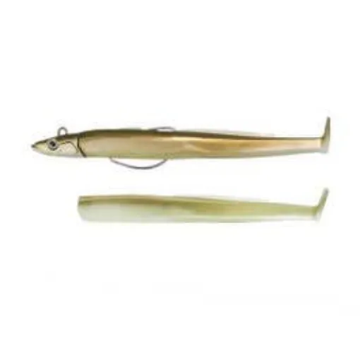 Picture of Fiiish Shallow Black Eel 150 10g Soft Lure Kit Gold