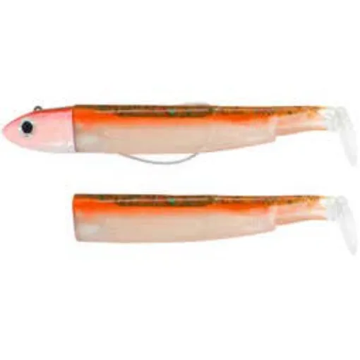 Picture of Black Minnow 200 Soft Bait Kit + Off Shore Weighted Head Fiiish