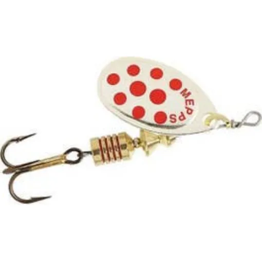 Picture of Triple Hook Spoon Aglia Silver/Red Mepps