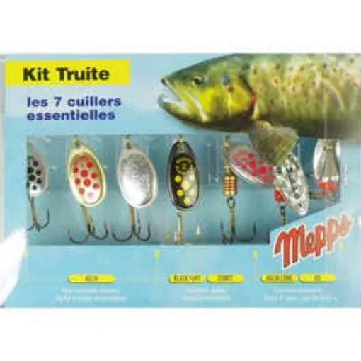 Picture of Mepps Special Trout Lure Kit 7 Spinners