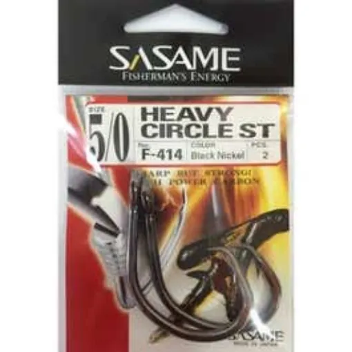 Picture of Sasame Heavy Circle Black Nickel Hook