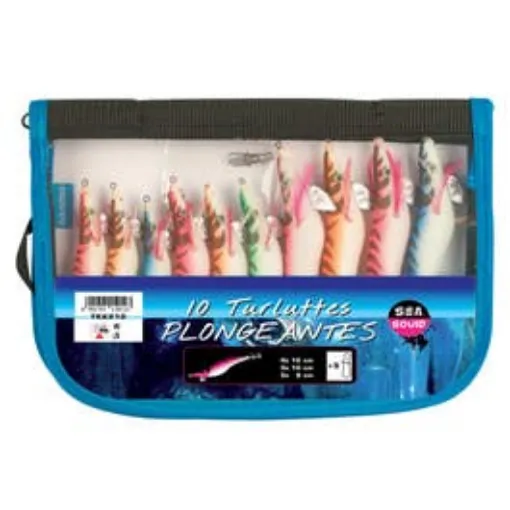 Picture of 10 Sea Squid Diving Lures Kit