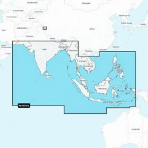 Picture of Navionics+ Card / Large Version / Indian Ocean and South China Sea / 2022 Edition Navionics