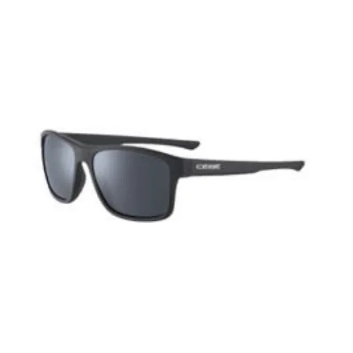 Picture of Baxter Soft Touch Black Sunglasses - Zone Polarized Grey Silver