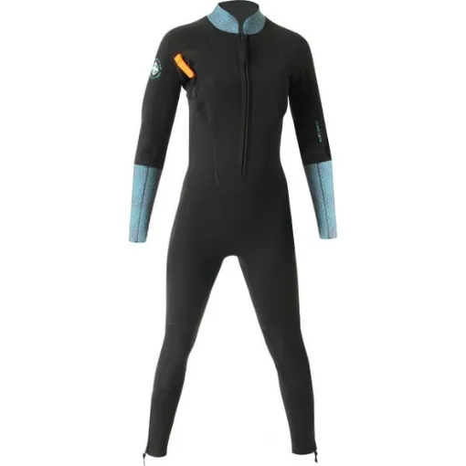 Picture of Classic 4/3 Mm Teal Long-Côte Wetsuit for Women Ocean Step