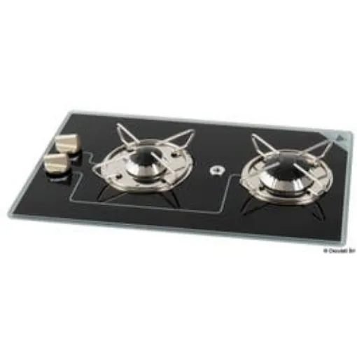 Picture of Crystal 2 Burner Gas Hob - Right