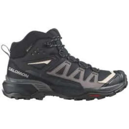 Picture of Salomon Women's X Ultra 360 Mid GTX W Hiking Shoes Black/Plum Kitten/Shale