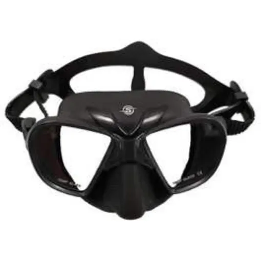 Picture of X-wide Black Underwater Hunting Mask Sigalsub