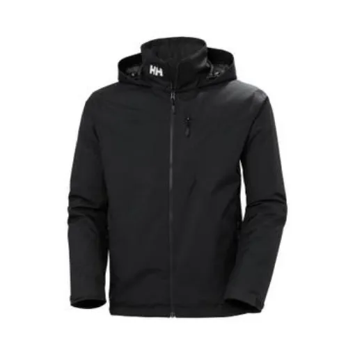 Picture of Helly Hansen Crew 2.0 Black Hooded Fleece Lined Jacket