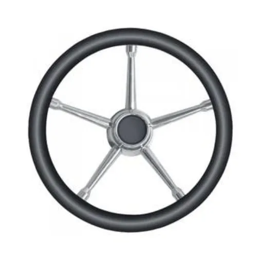 Picture of 5-Spoke Stainless Steel Steering Wheels - Osculati