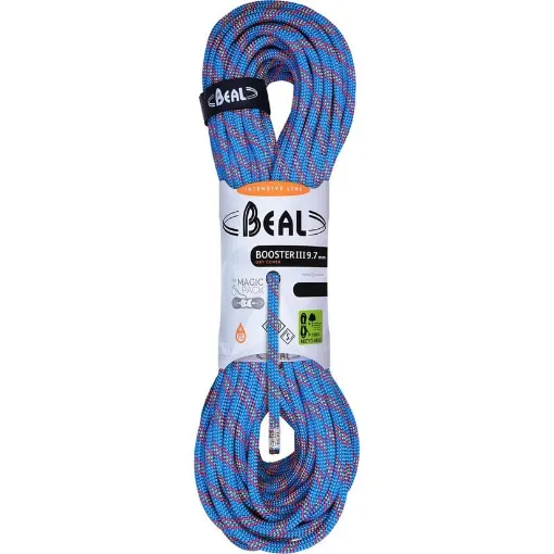 Picture of Beal Booster Climbing Rope Ø 9.7 Mm 70 M Blue