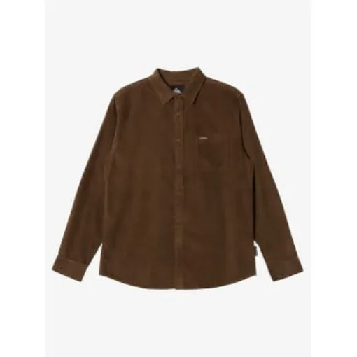 Picture of Smoke Trail - Corduroy Shirt for Men Quiksilver