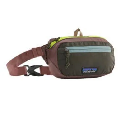 Picture of Patagonia Ultralight Black Hole Mini Hip Pack Patchwork: Pine Needle Green