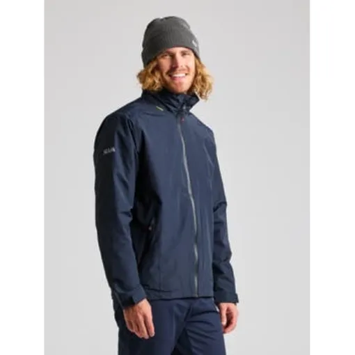 Picture of Men's Crew Warm Hooded Jacket Navy Slam