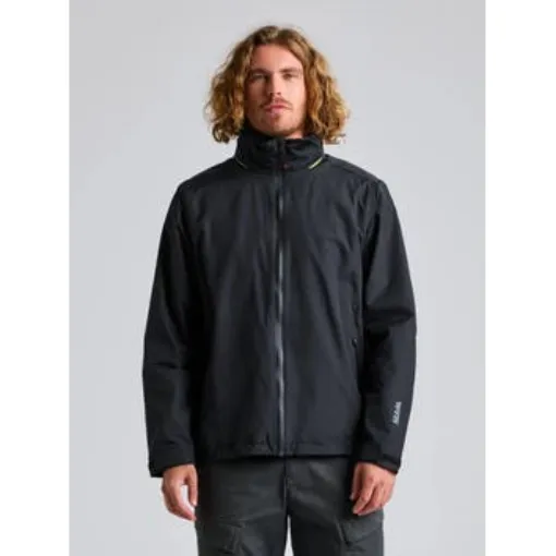 Picture of Men's Crew Warm Hooded Jacket Black Slam