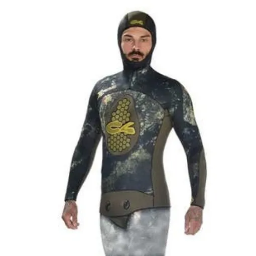 Picture of Extreme Camo 3 Mm Underwater Hunting Jacket C4