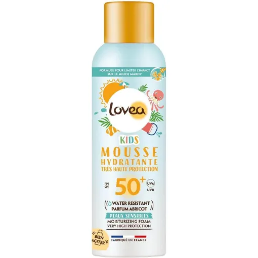 LOVEA - Moisturizing Mousse SPF 50+ for Kids - Very High Protection product image