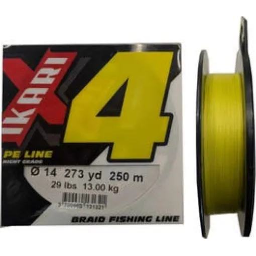 Picture of Ikari X4 Yellow Braid 250m | Powerline