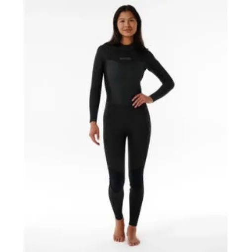 Picture of Rip Curl Women's Dawn Patrol Warmth 3/2 Mm Back Zip Black Wetsuit