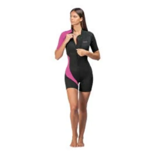 Picture of Salvimar Women's 2 Mm Front Zip Shorty Wetsuit