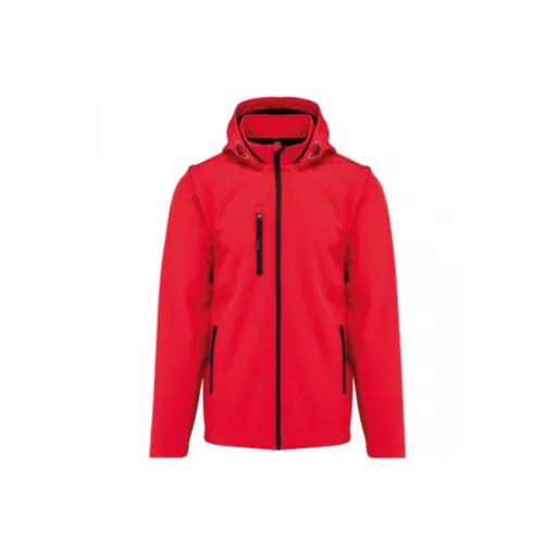 Picture of Unisex 3-Layer Hooded Softshell