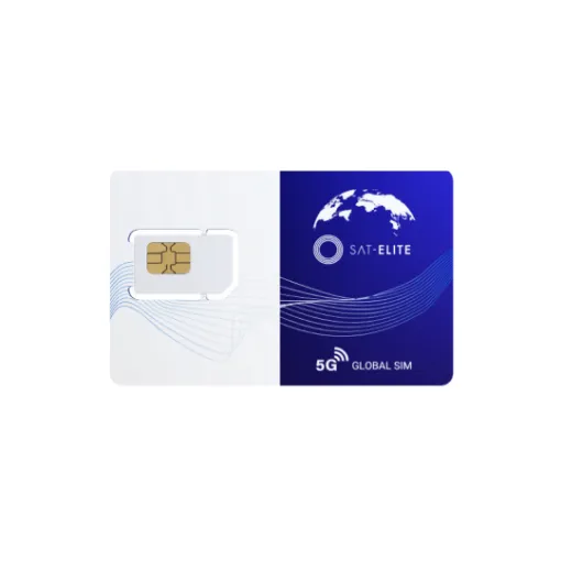 Sat-Elite Maritime - Crew 5G eSIM 5GB Prepaid Global - 6 Month Validity product image
