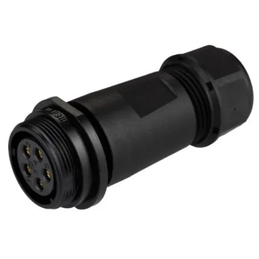 RS PRO Circular Connector, 5 Contacts, Cable Mount, Socket, Female, IP68 - 1246666 product image