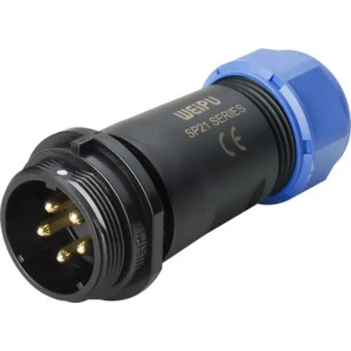 RS PRO Circular Connector, 3 Contacts, Cable Mount, Socket, Male, IP68 - 1246669 product image