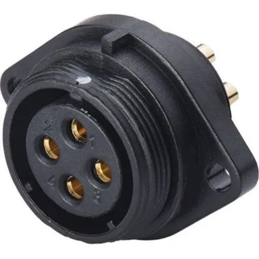 RS PRO Circular Connector, 3 Contacts, Flange Mount, Socket, Female, IP68 - 1246678 product image