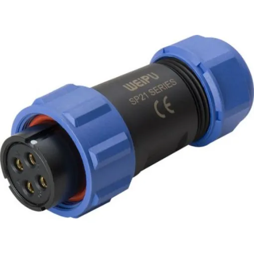 RS PRO Circular Connector, 5 Contacts, Cable Mount, Plug, Female, IP68 - 1246685 product image