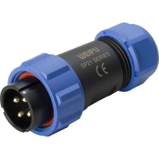 RS PRO Circular Connector, 3 Contacts, Cable Mount, Plug, Male, IP68 - 1246687 product image