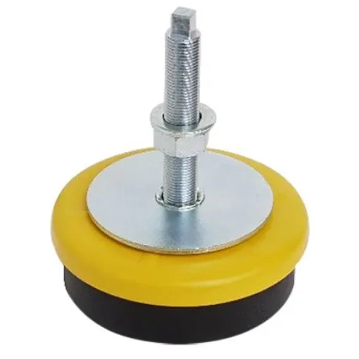 RS PRO M20 Rubber Adjustable Foot, 3000kg Static Load Capacity - 1263552 product image