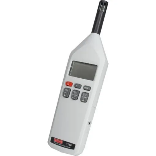 RS PRO Handheld Hygrometer, ±3 %RH Accuracy, +100 °C, +212 °F Max, 100%RH Max - 1278296 product image