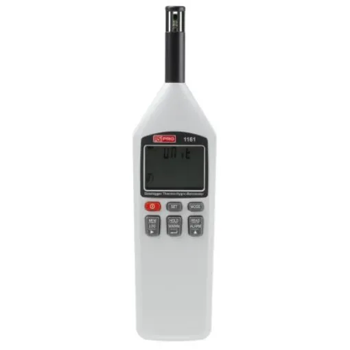 RS PRO Handheld Hygrometer, ±3 %RH Accuracy, +100 °C, +212 °F Max, 100%RH Max - 1278297 product image