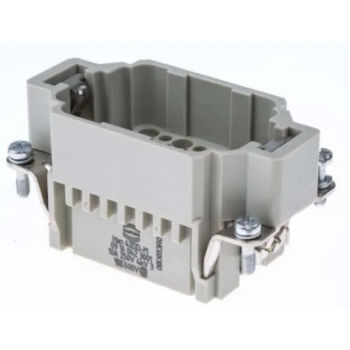 HARTING Heavy Duty Power Connector Insert, 10A, Male, Han DD Series, 42 Contacts - 09160423001 product image