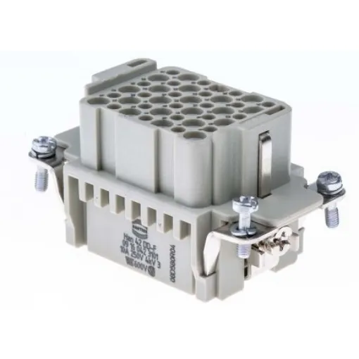 HARTING Heavy Duty Power Connector Insert, 10A, Female, Han DD Series, 42 Contacts - 09160423101 product image
