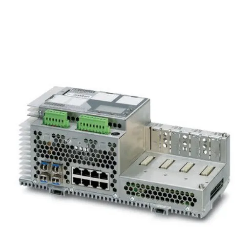 Phoenix Contact FL SWITCH GHS 12G/8-L3 Series DIN Rail Mount Industrial Ethernet Switch, 8 RJ45 Ports, - 2700787 product image
