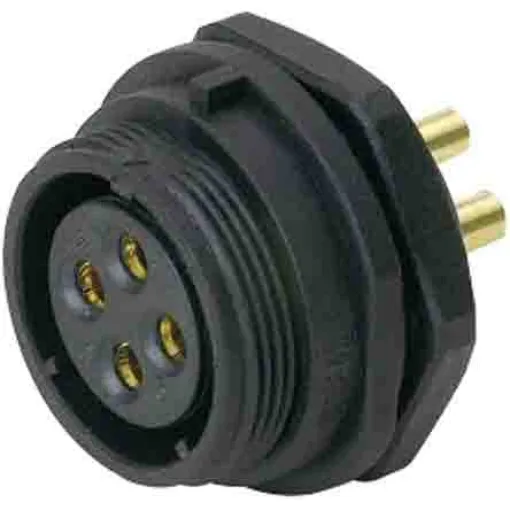RS PRO Circular Connector, 4 Contacts, Front Mount, Socket, Female, IP68 - 1316368 product image