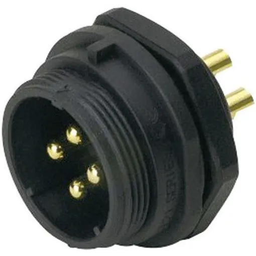 RS PRO Circular Connector, 5 Contacts, Front Mount, Socket, Male, IP68 - 1316373 product image