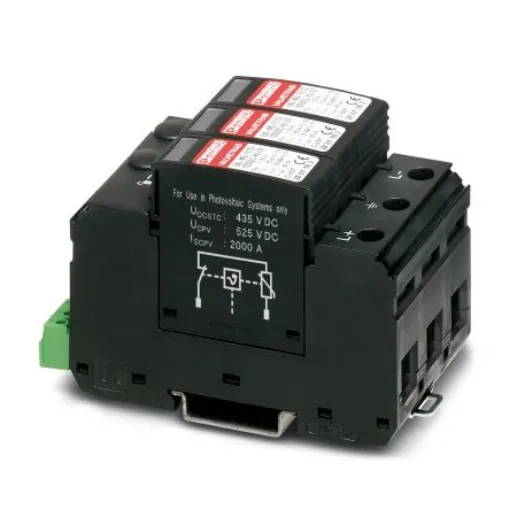 Phoenix Contact Surge Arrester, 3kV, DIN Rail Mount - 2801161 product image