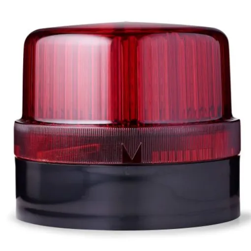 AUER Signal BLG Series Red Flashing Beacon, 24 V ac/DC, Surface Mount, LED Bulb, IP65 - 807502405 product image