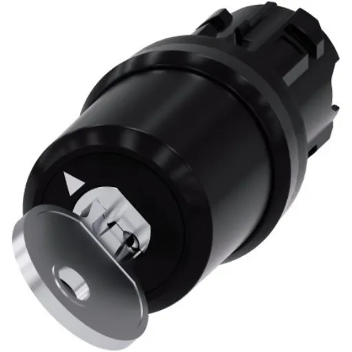 Siemens SIRIUS ACT 2-position Key Switch Head, Momentary, 22mm Cutout - 3SU1000-5BC01-0AA0 product image